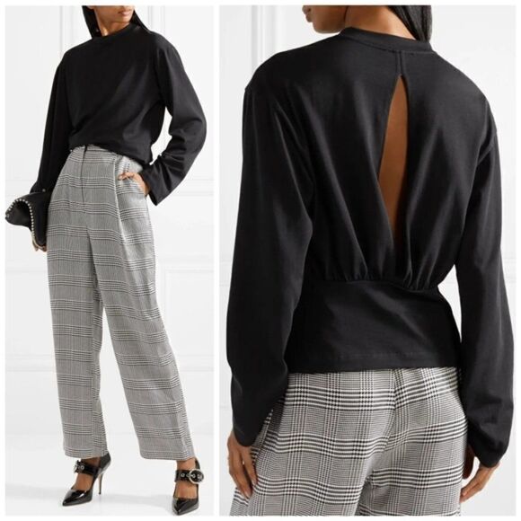 3.1 Phillip Lim Tops - 3.1 PHILLIP LIM Embellished Cotton Jersey Top